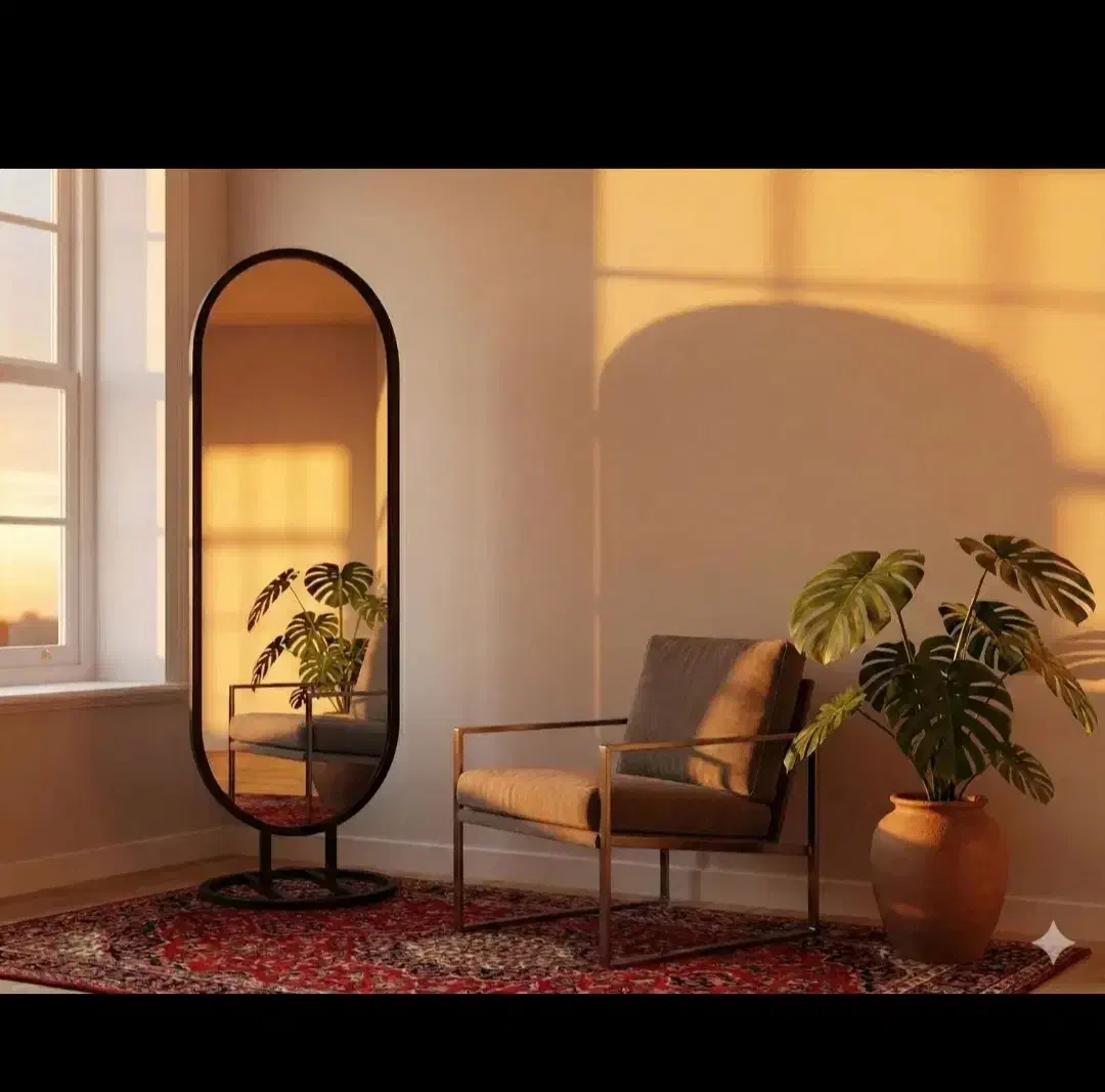 انواع آینه های قدی دفرمه وفلزی|آینه|گنبد کاووس, |دیوار