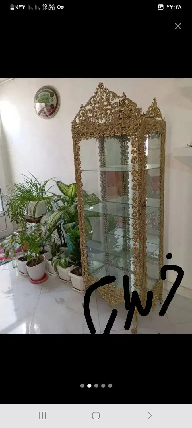 لوازم برنزی آیینه شمعدان برنجی لوستر ساعت بوفه و.|صنایع دستی و سایر لوازم تزئینی|اراک, |دیوار