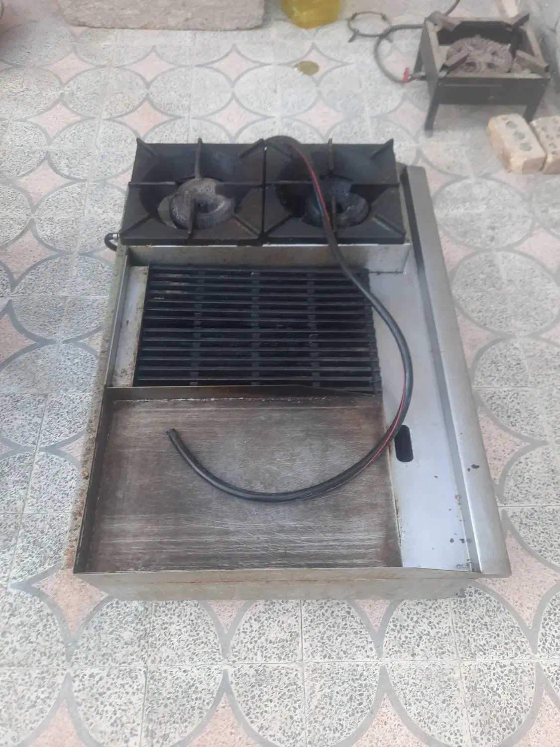 گریل ۳ تکه جهت فست فودی|فروشگاه و مغازه|کهنوج, |دیوار