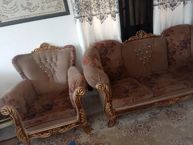 مبل|مبلمان خانگی و میز عسلی|رضوانشهر, |دیوار