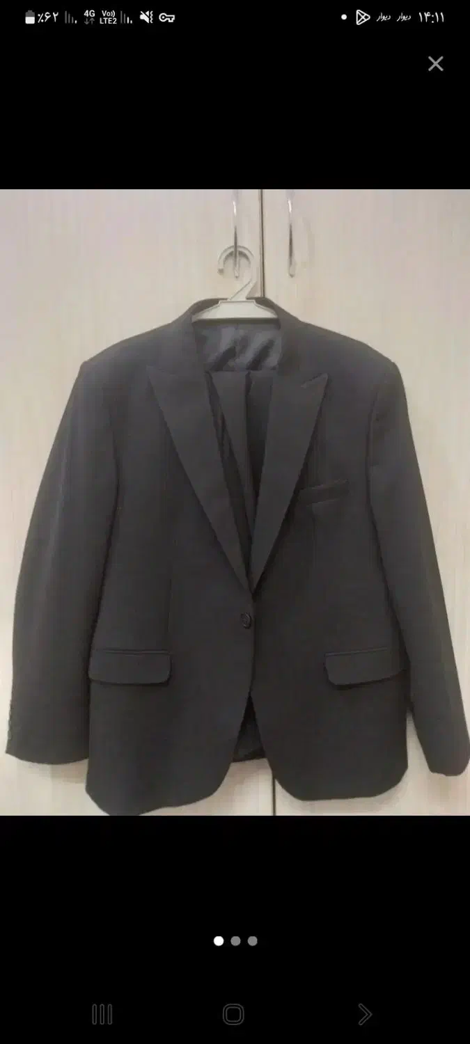 کت شلوار و جلیغه ۲ کاپشنها مردانه سایز ایکس لارج|لباس|سبزوار, قصبه غربی|دیوار