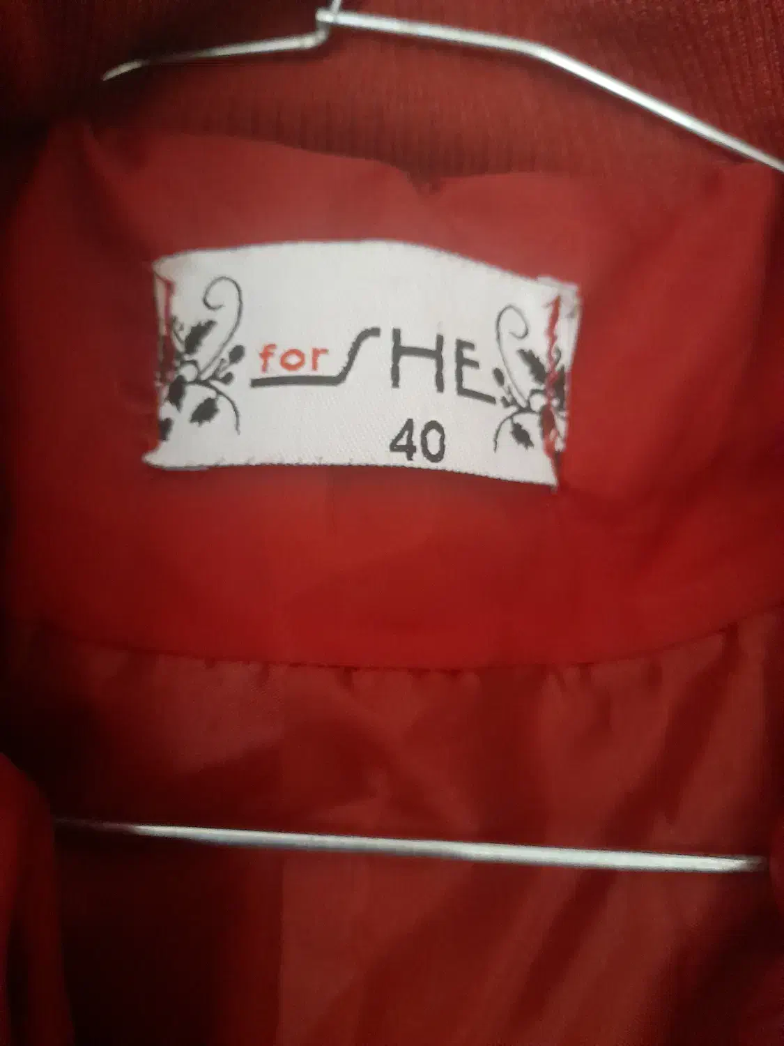 پالتو کلاهدار زنانه زرشکی ترک|لباس|اراک, |دیوار