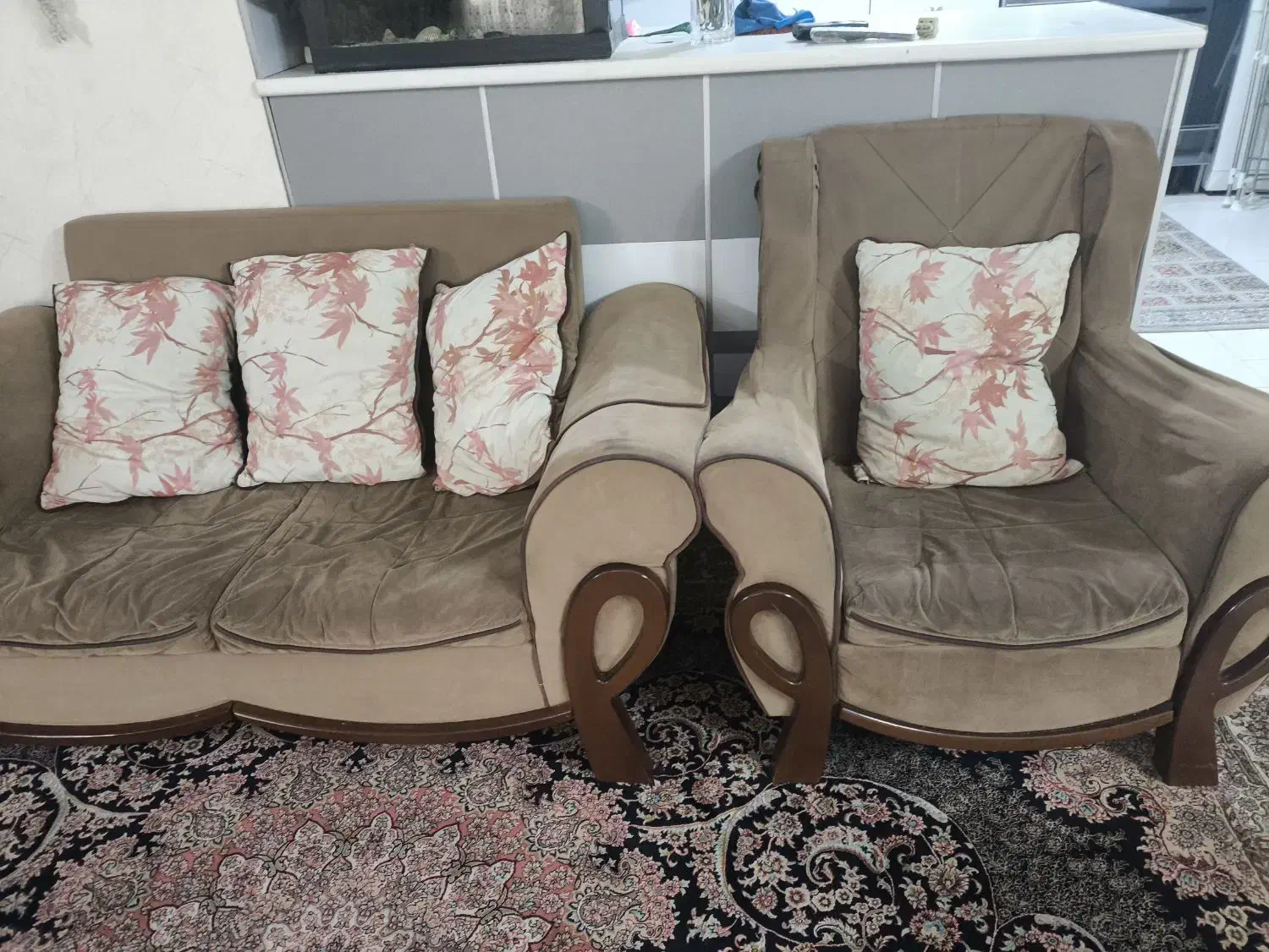 مبل راحتی|مبلمان خانگی و میز عسلی|ری, اقدسیه|دیوار