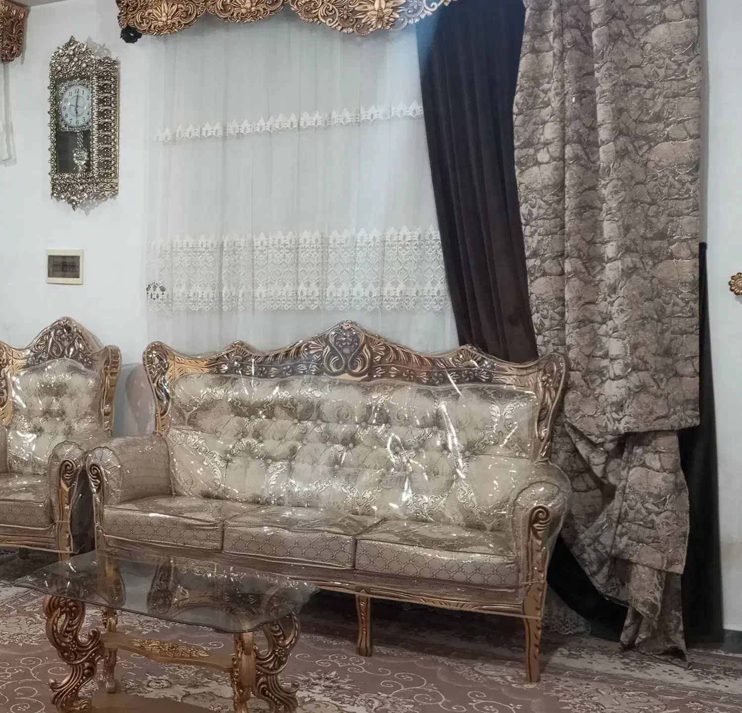 پرده نونو|پرده، رانر، رومیزی|خرم‌آباد, |دیوار