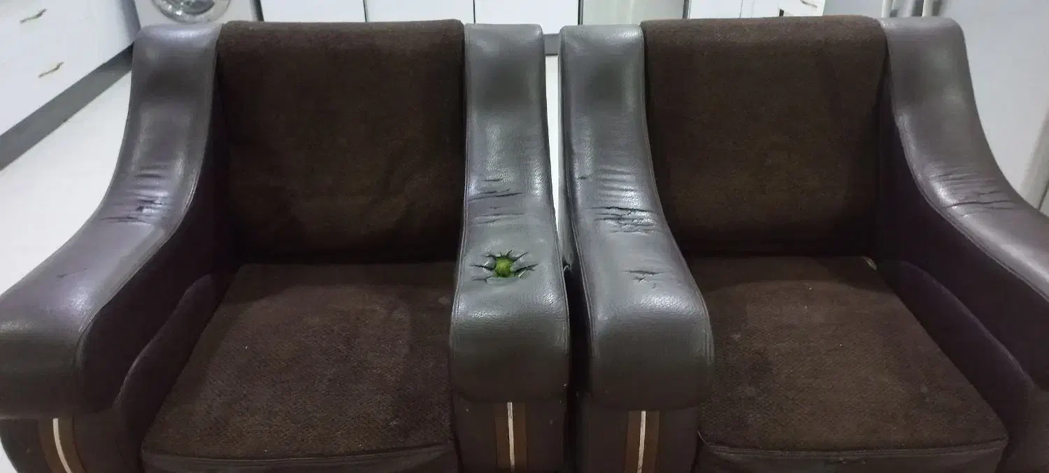 مبل ۷ نفره|مبلمان خانگی و میز عسلی|مسجد سلیمان, |دیوار