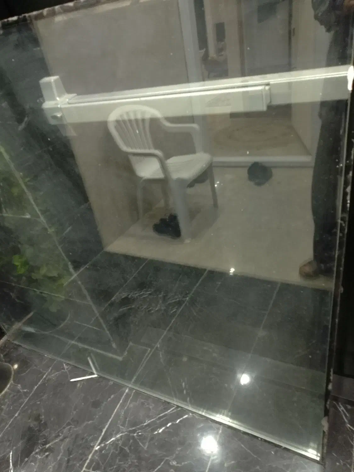 فروش یک جام شیشه دو جداره|مصالح و تجهیزات ساختمان|کهک, |دیوار