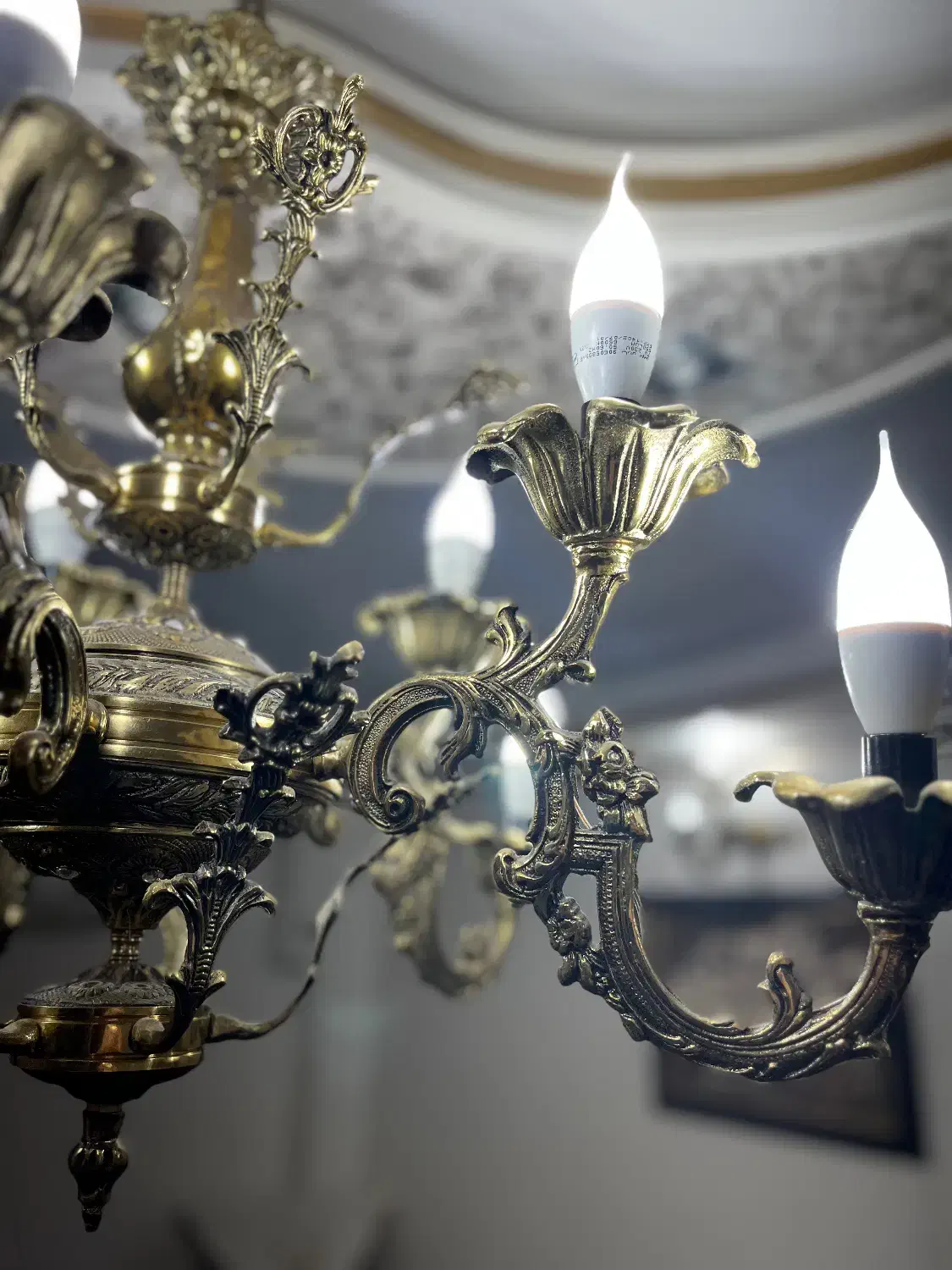 برنز|لوستر و چراغ آویز|اراک, |دیوار