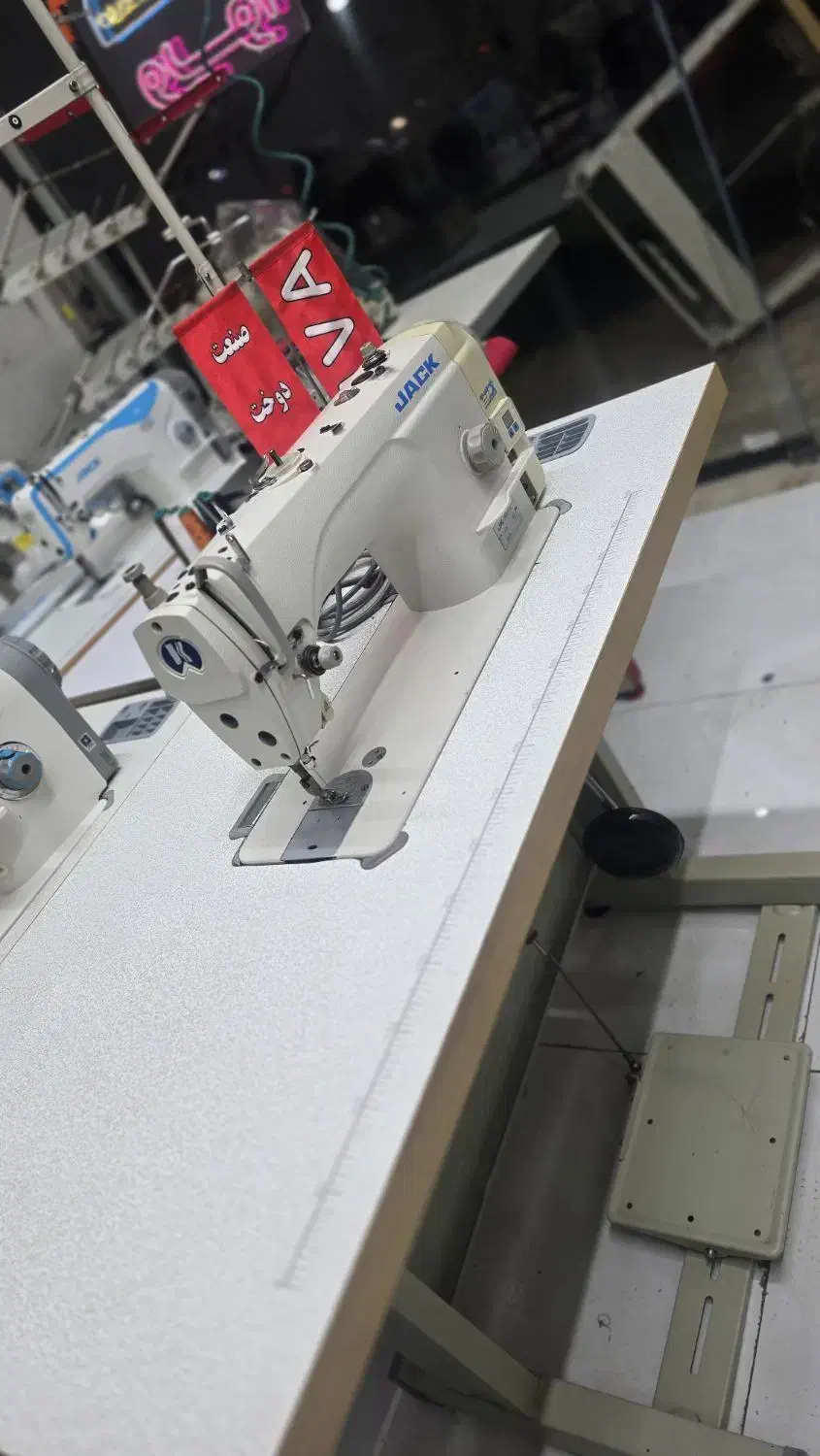چرخ خیاطی راسته دوز دینام سر خود جک شرلی 9100b|چرخ خیاطی و ریسندگی|تهران, دولتخواه شمالی|دیوار