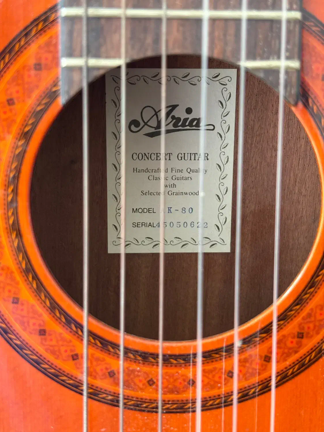 گیتار Aria AK80|گیتار، بیس، امپلیفایر|رشت, گلسار|دیوار