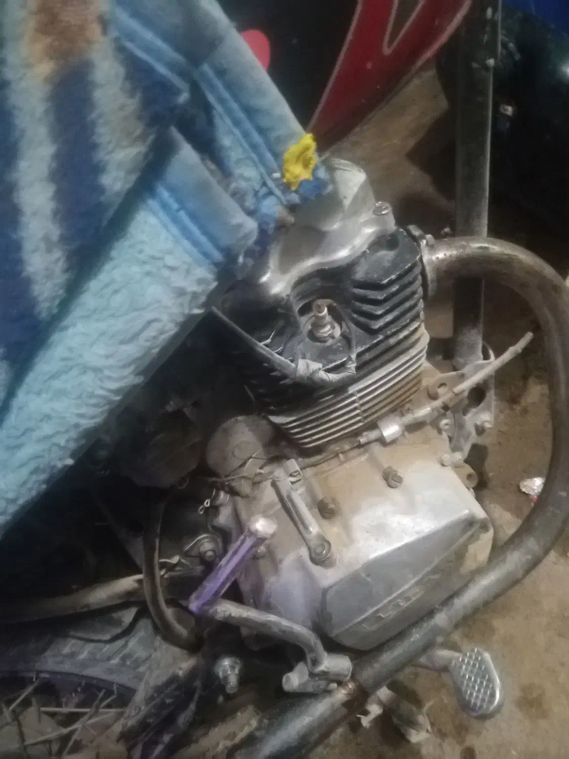 متور سالم تازه تعمیر پگت سروز میخواد|موتورسیکلت|مهرستان, |دیوار