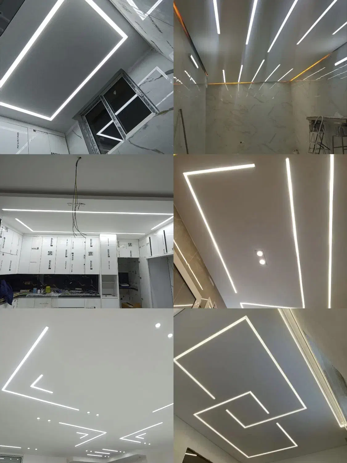 لاین نوری و نور خطی|ریسه و چراغ تزئینی|مبارکه, |دیوار