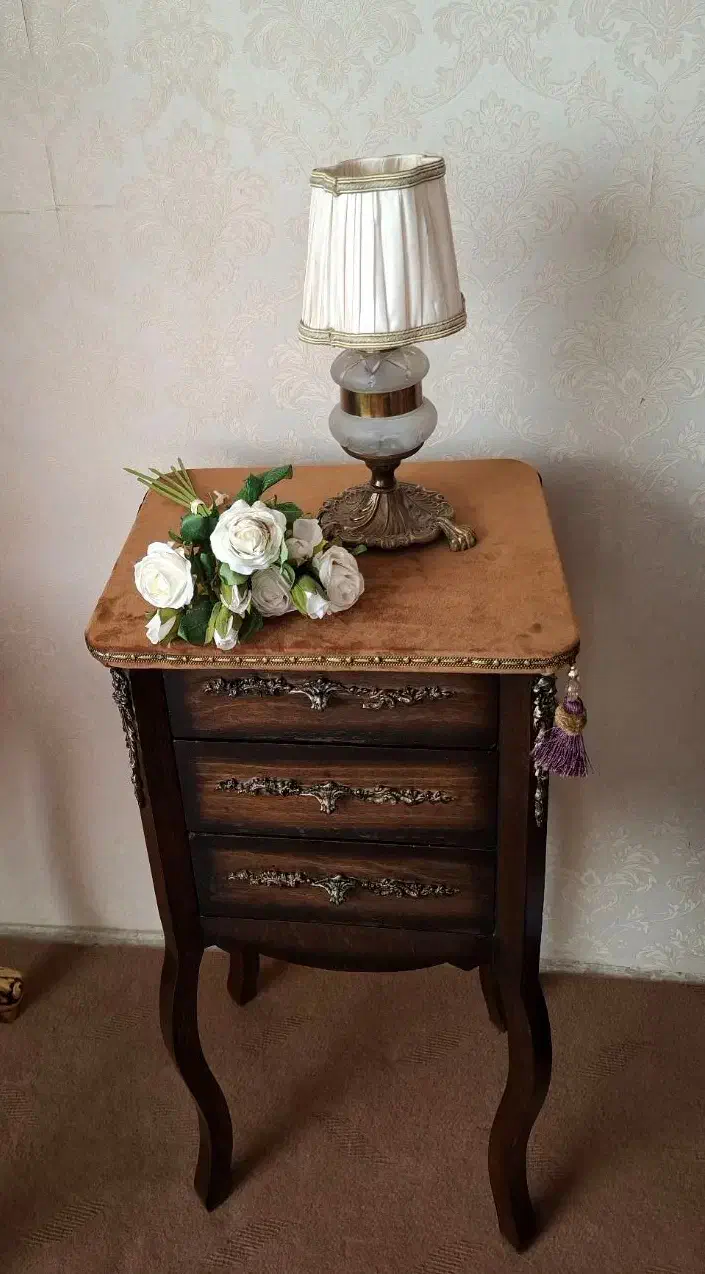 میز آباژور تلفن چوب|میز تلفن|مشهد, رستگار|دیوار