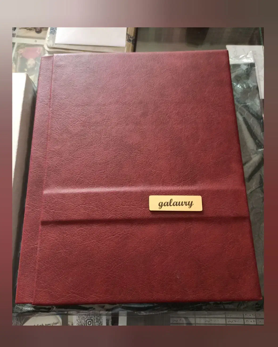 البوم جلد چرم 20 برگ|لوازم التحریر|تهران, شهرک زینبیه|دیوار