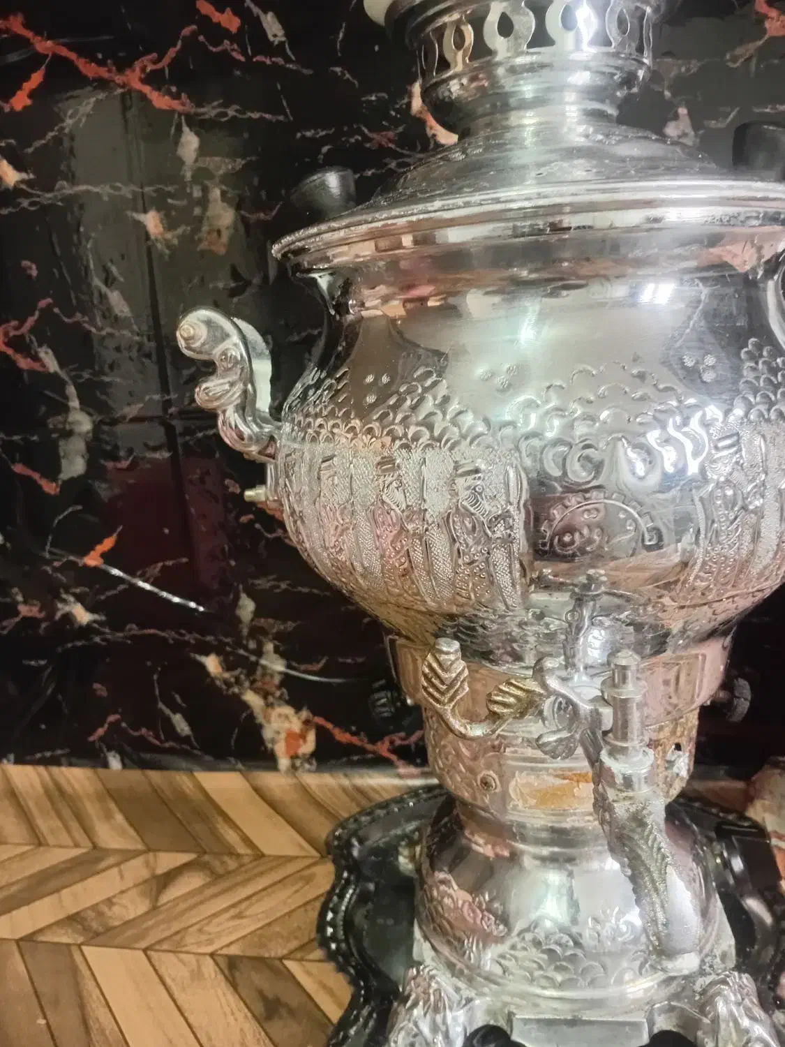 سماور|کلکسیون اشیاء عتیقه|سمنان, |دیوار