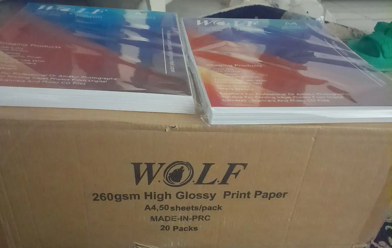 کاغذ فتوگلاسه ۲۶۰گرم وولف|لوازم التحریر|پرند, فاز ۶|دیوار