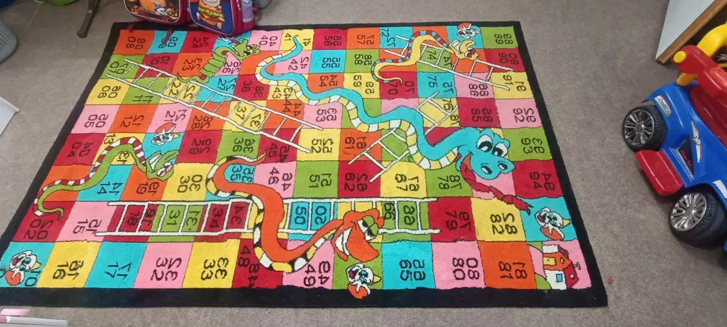 فرش اتاق کودک ۴متری|گلیم، جاجیم، گبه|زاهدان, |دیوار