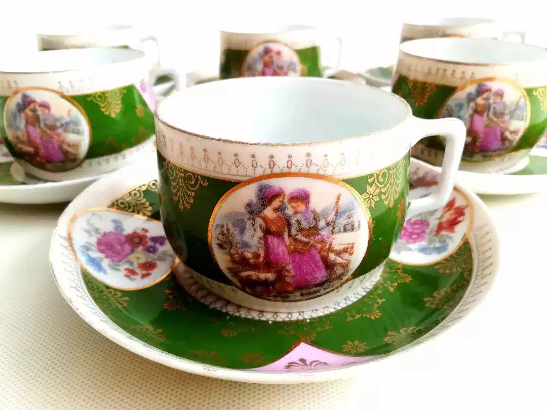 چایخوری روسی قاجاری ،انتیک، قدیمی ، کلکسیونی|کلکسیون اشیاء عتیقه|تهران, گلستان (شهرک راه آهن)|دیوار