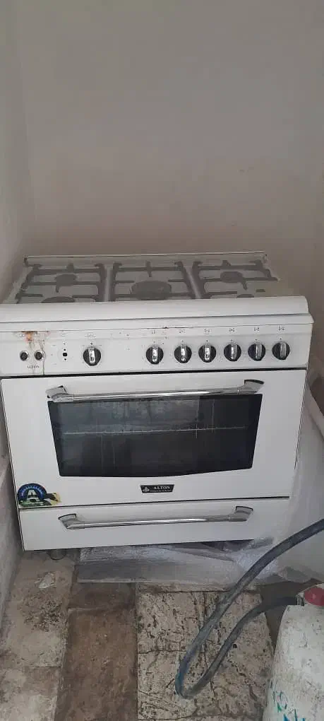 اجاق گاز ۵ شعله فردار آلتون سالم فروشی|اجاق گاز و لوازم برقی پخت‌وپز|کیش, |دیوار