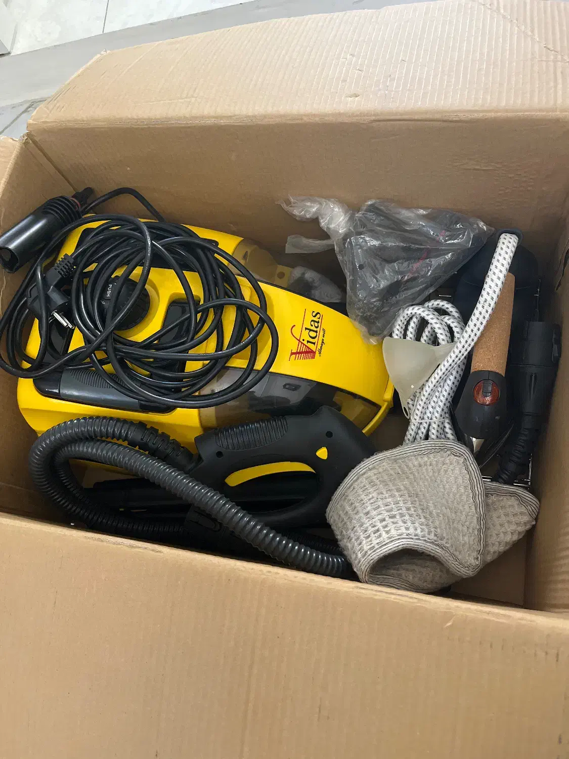 بخار شوی ویداس اصل ترکیه|جاروبرقی، جارو شارژی، بخارشو|تبریز, |دیوار