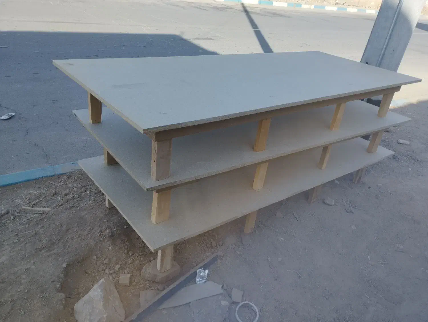 کفی تخت ۸ پایه|تخت و سرویس خواب|میبد, |دیوار