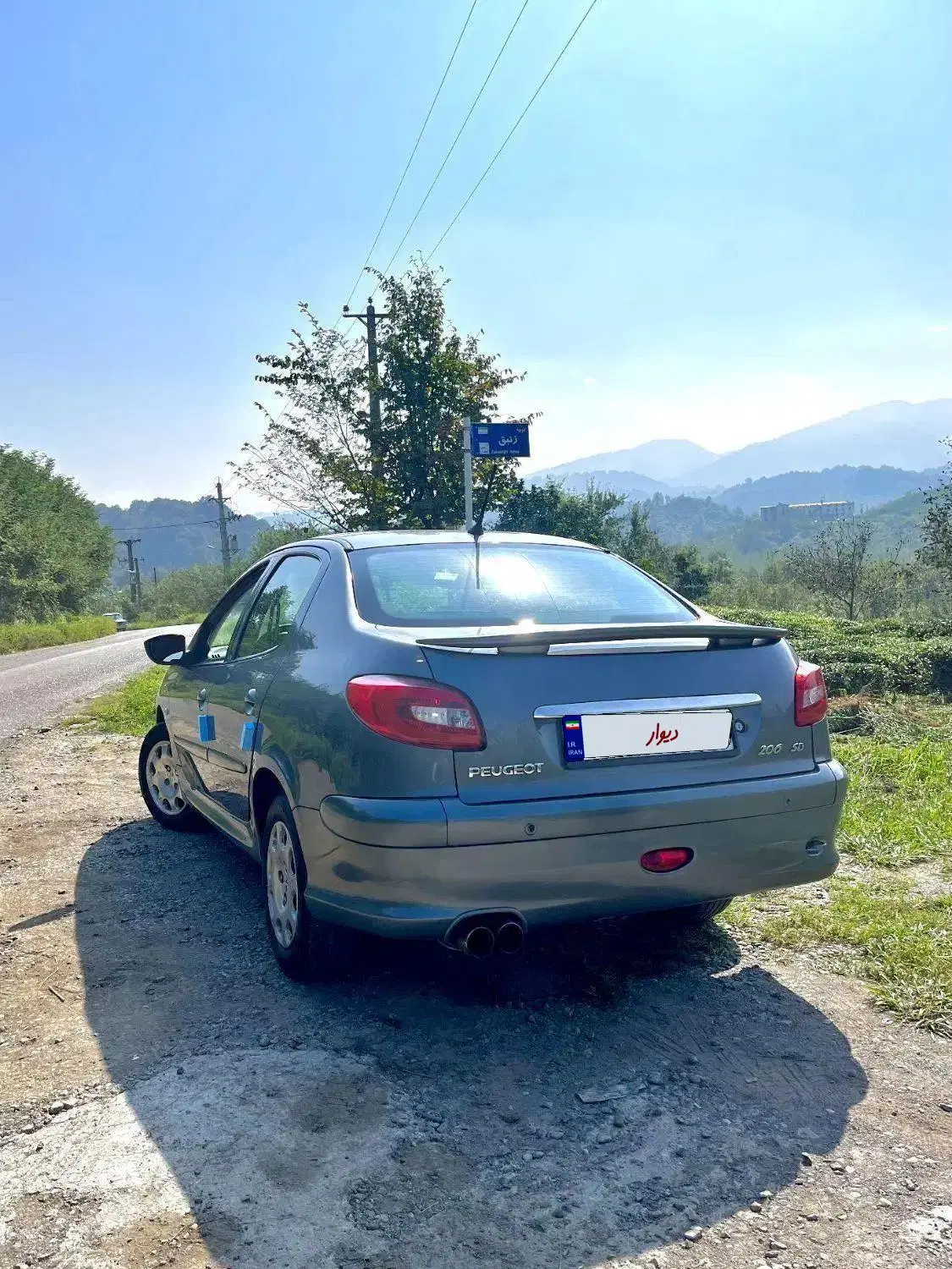 206 sd v8|خودرو سواری و وانت|لاهیجان, پردسر|دیوار