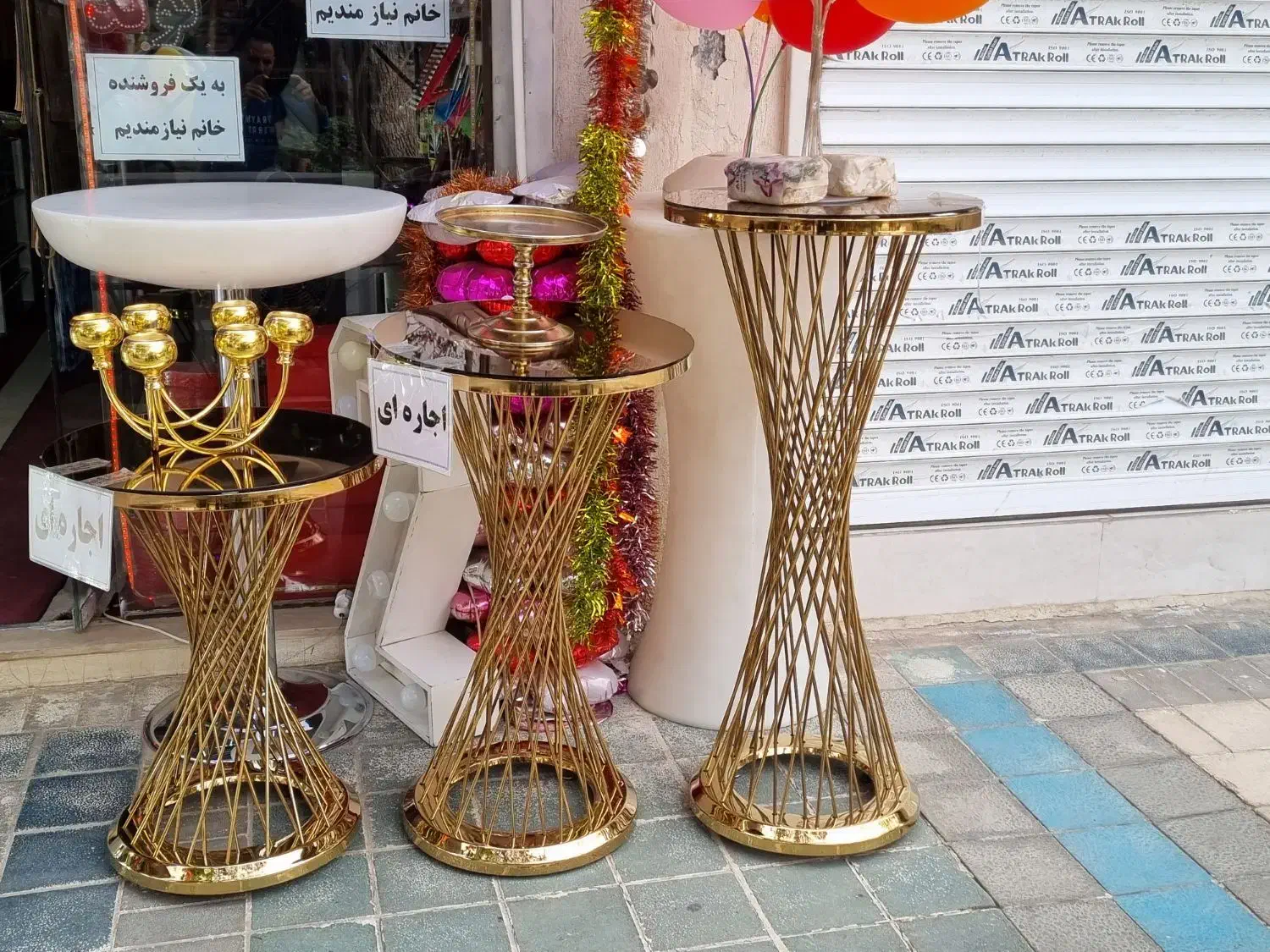 اجاره میز ، بکگراند ، رقص نور و تجهیزات جشن تولد|خدمات پذیرایی، مراسم|بجنورد, |دیوار