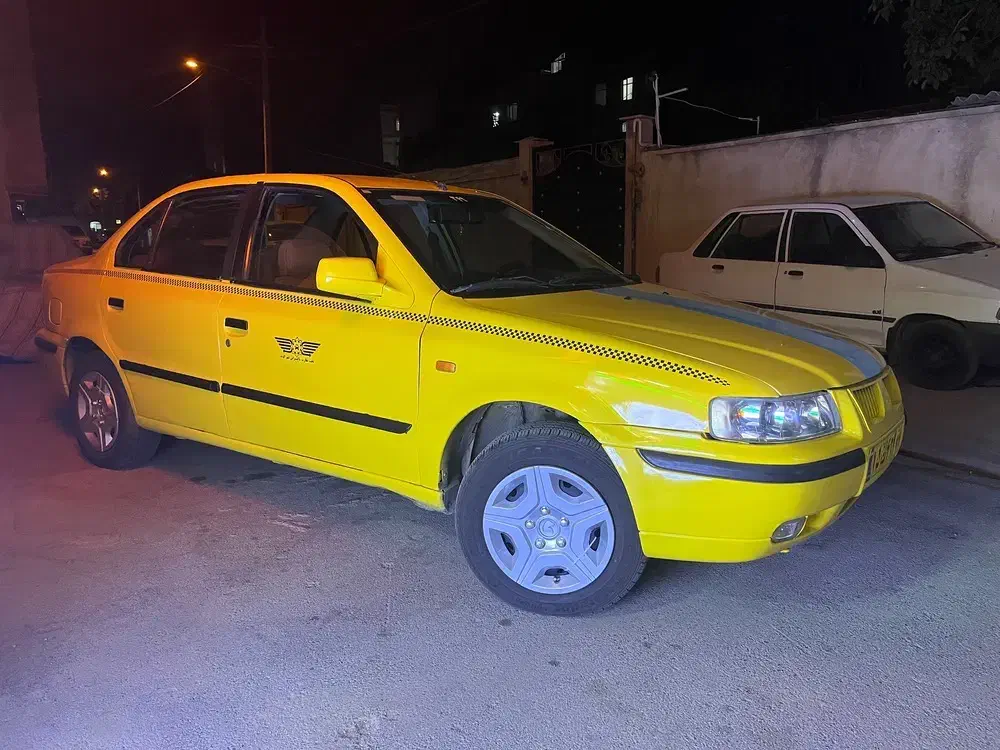 تاکسی سمند خط الوند قزوین|خودرو سواری و وانت|قزوین, |دیوار