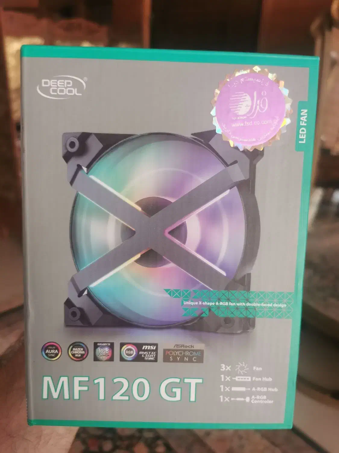 فن rgb deepcool|قطعات و لوازم جانبی رایانه|اصفهان, سروستان|دیوار