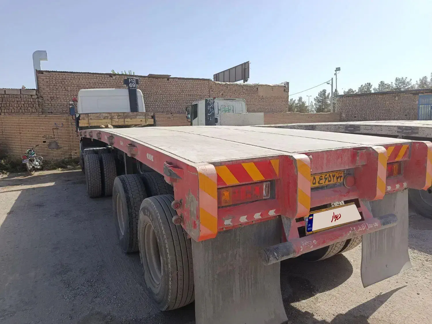 کفی سنگ کش9متری|خودرو سنگین|بادرود, |دیوار