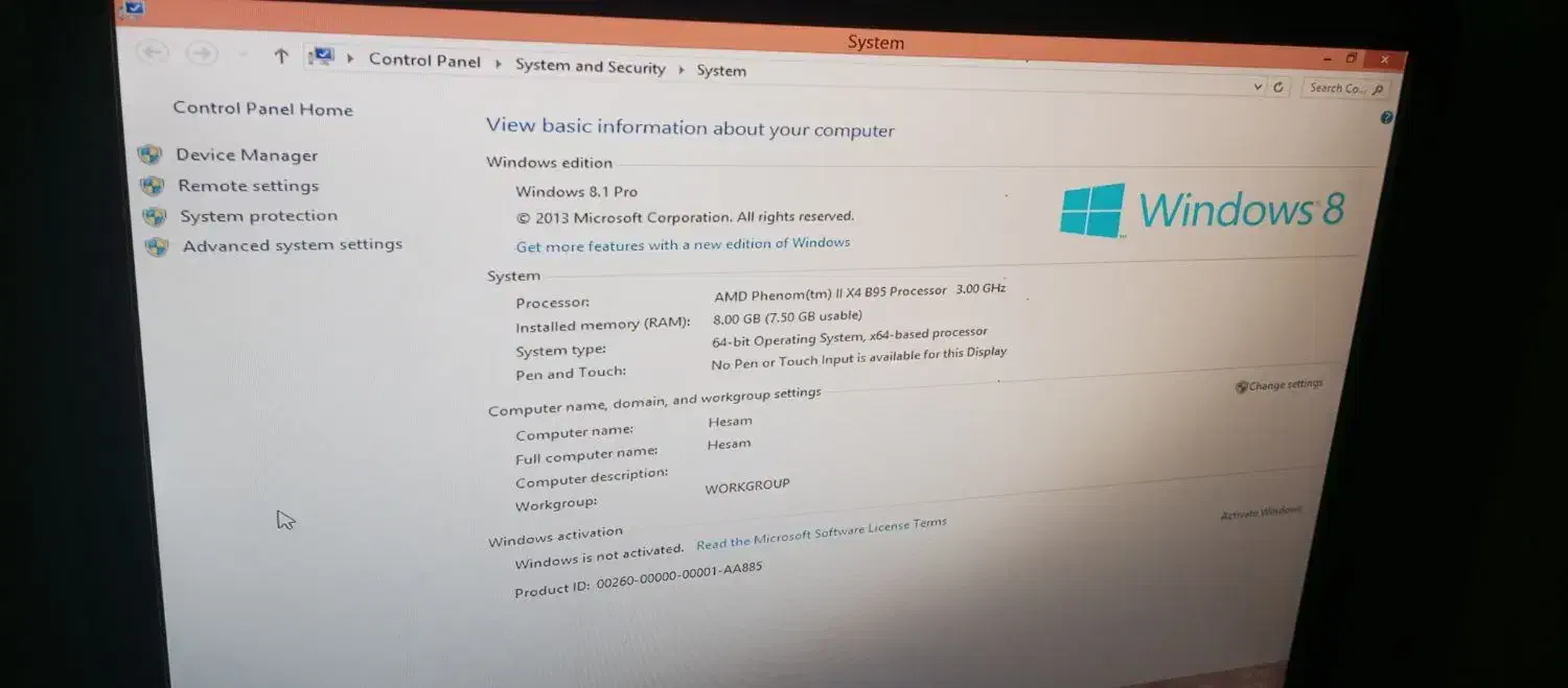 کامپیوتر Hp|رایانه رومیزی|مشهد, هدایت|دیوار