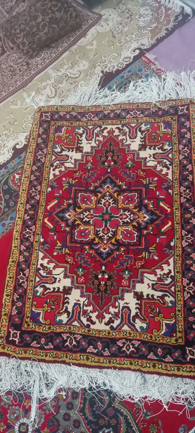 فرش هریس تاجری 1.5*1|فرش|تبریز, |دیوار