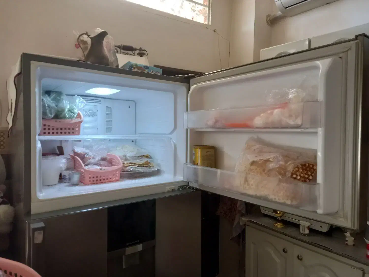 یخچال تمیز وسالم|یخچال و فریزر|آشخانه, |دیوار