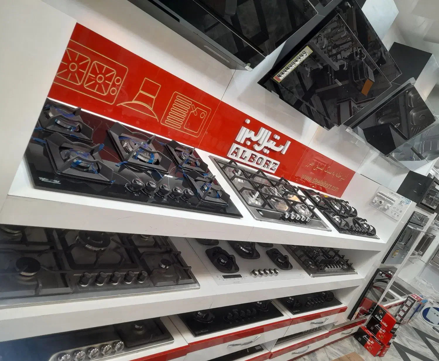 گاز توکار در مشهد هود شومینه سینکDT478|اجاق گاز و لوازم برقی پخت‌وپز|مشهد, محمدآباد|دیوار