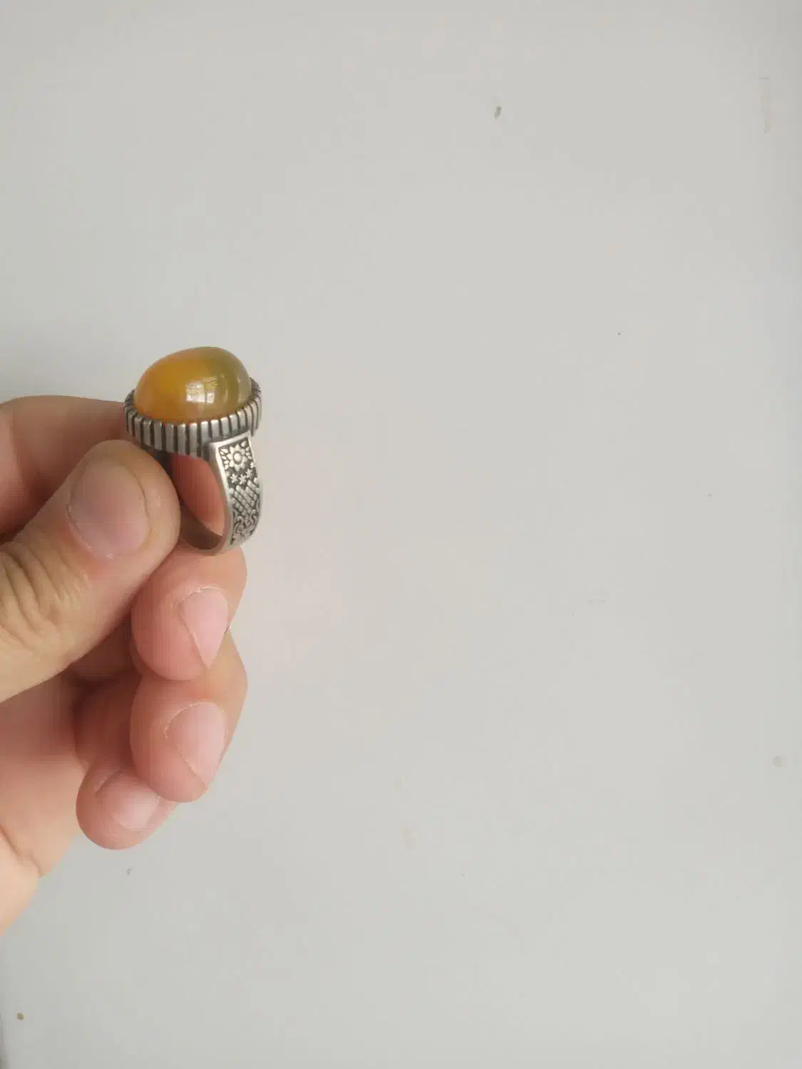 یک عدد انگشتر  روکش نقره 925|جواهرات|الیگودرز, |دیوار