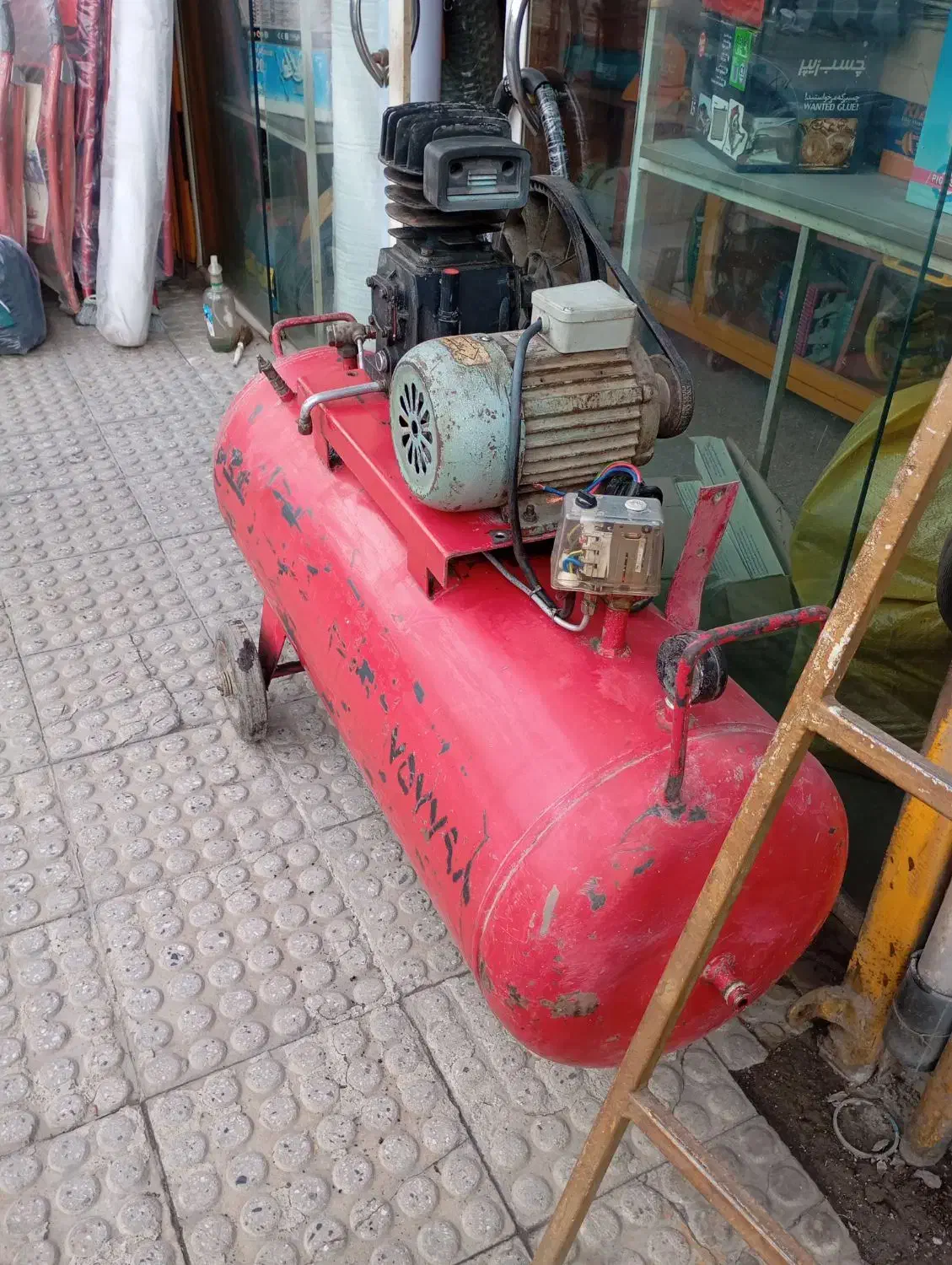 کمپرسور باد ۱۵۰ لیتری|ابزارآلات|پردیس, شهرک صنعتی خرمدشت فاز ۷|دیوار
