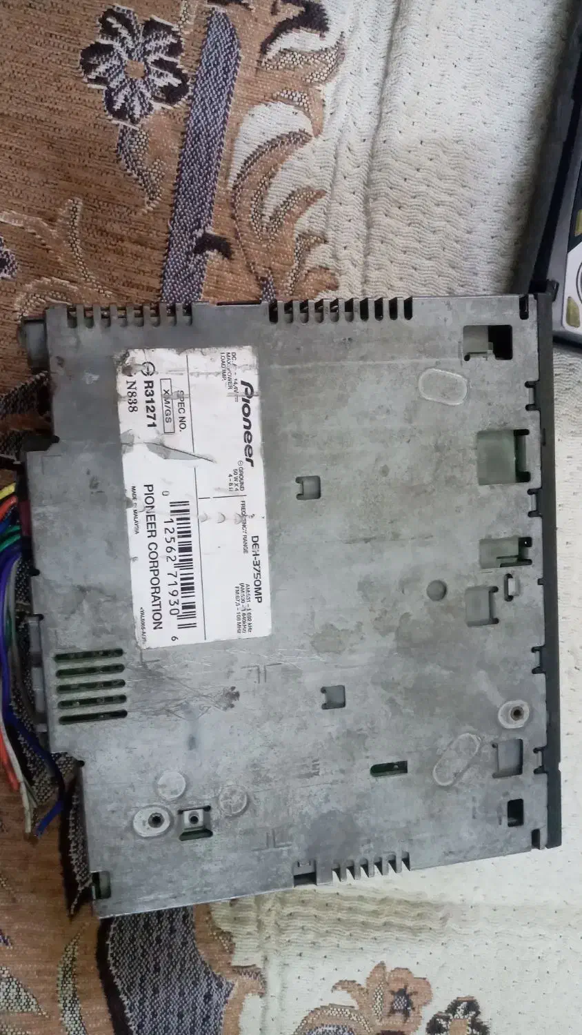 ظبط پایونیر قدیمی۵۰ ۳۷ پنل جدا|قطعات یدکی و لوازم جانبی|ورامین, ورامین|دیوار