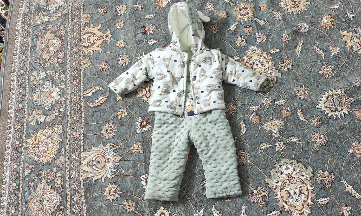 کاپشن سرهمی پسرانه ۵.۶ ماهه|لباس|شیروان (خراسان), |دیوار