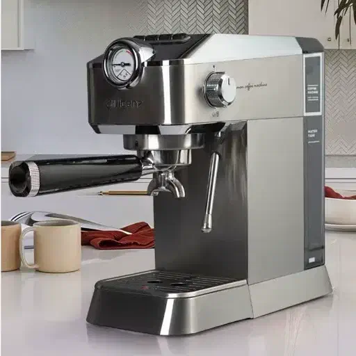 اسپرسوساز ۲۰ بار بخار برند ویکنز|سماور، چای‌ساز، قهوه‌ساز|قم, دروازه چوبی|دیوار