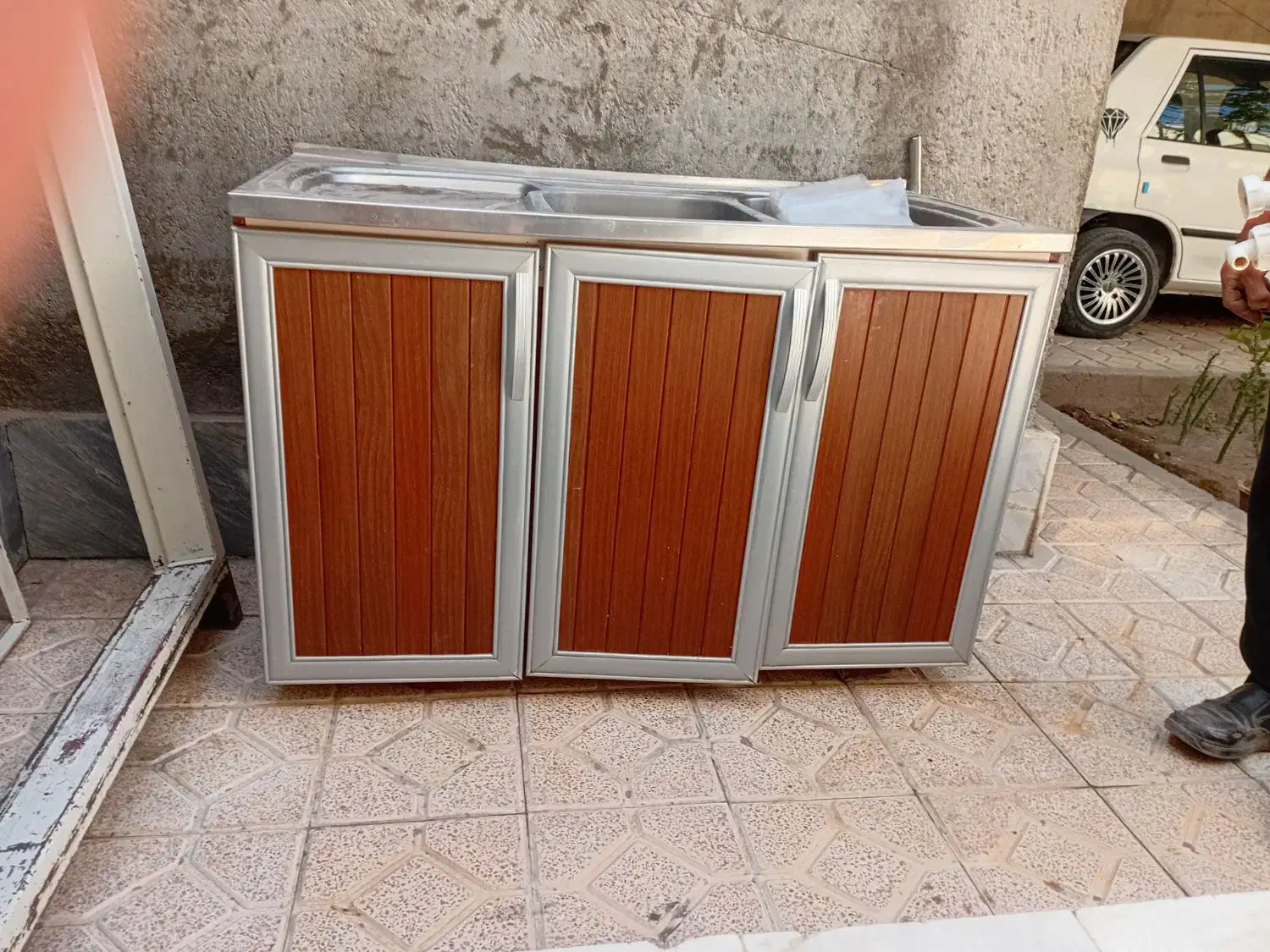 سینک ظرفشویی|مصالح و تجهیزات ساختمان|خسروشاه, |دیوار