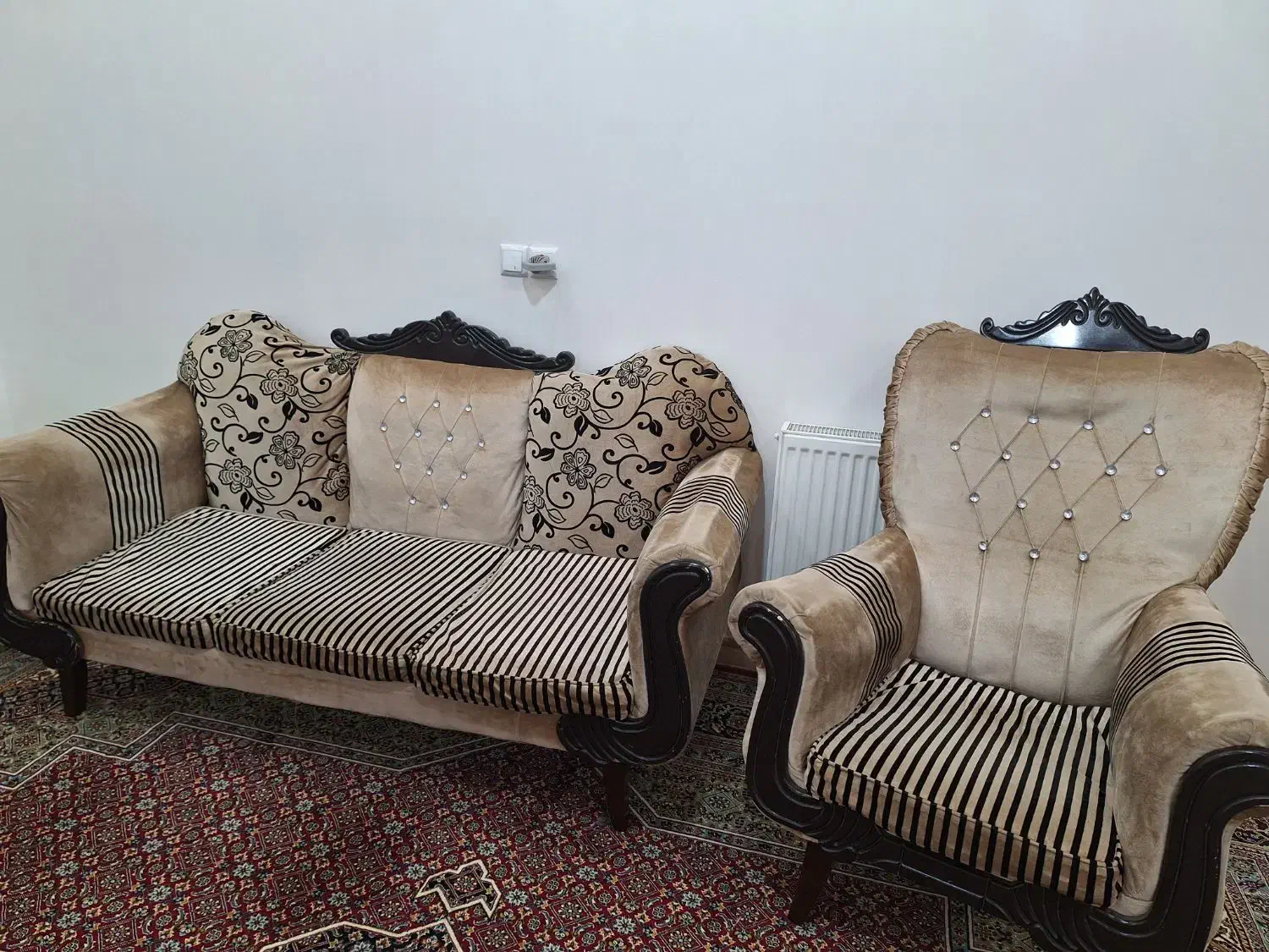 مبل ۸ نفر|مبلمان خانگی و میز عسلی|خرمآباد (تنکابن), |دیوار