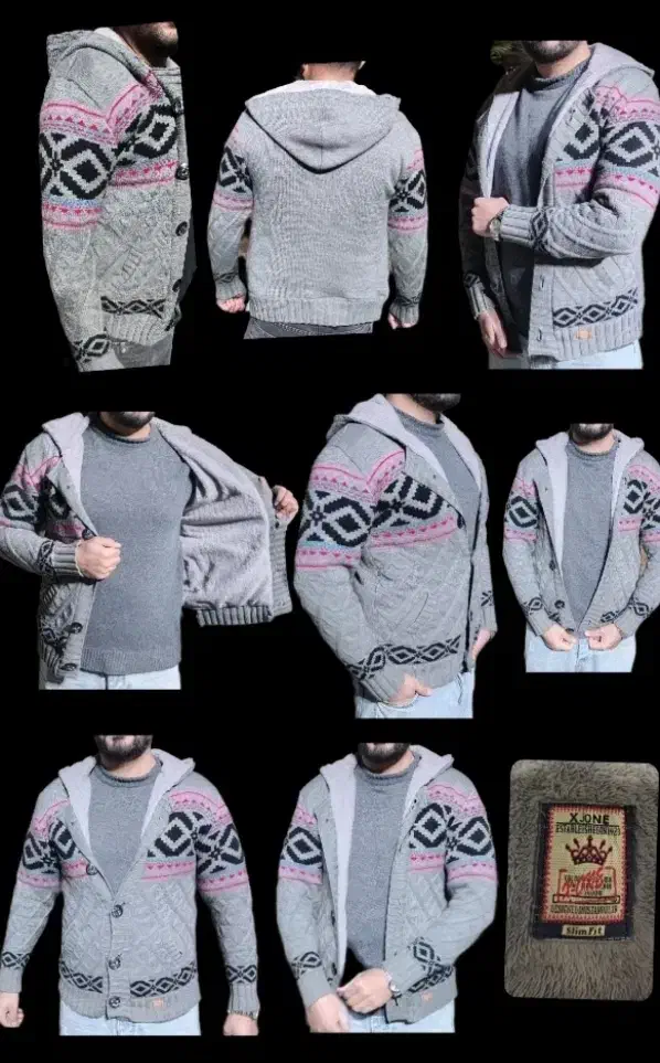 کاپشن بافت ضخیم|لباس|سنقر, |دیوار