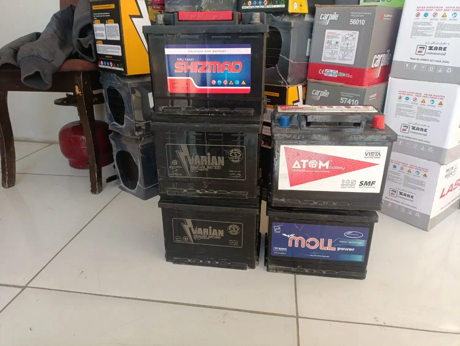 باطری در حد نو|قطعات یدکی و لوازم جانبی|اصفهان, پوریای ولی|دیوار