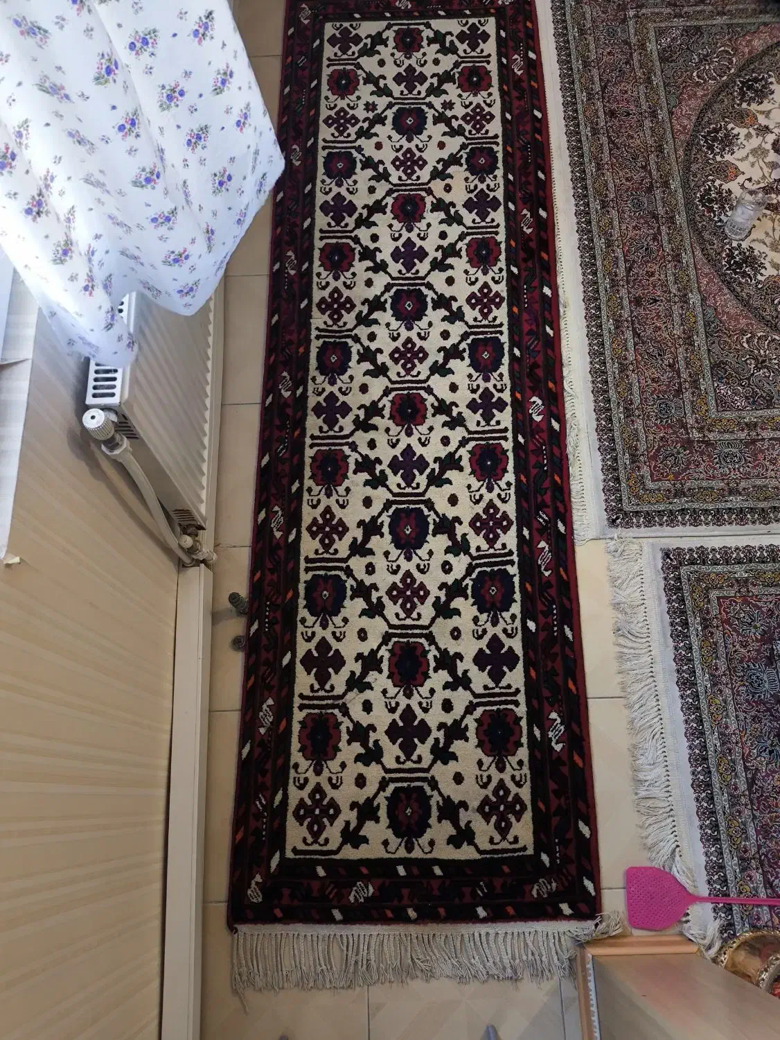 قالیچه دست باف طبیعی|گلیم، جاجیم، گبه|کرج, اصفهانی‌ها|دیوار