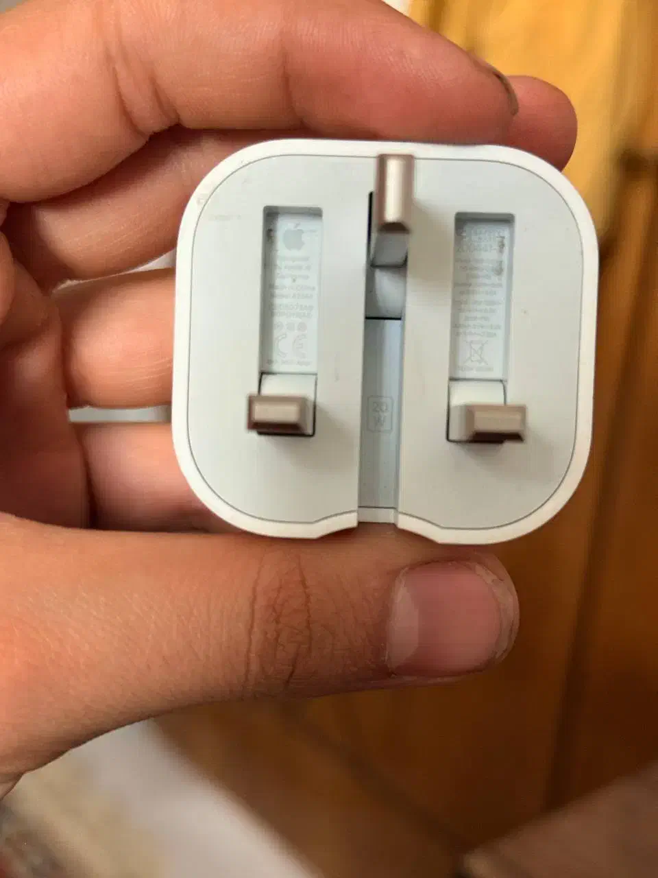 اداپتور اصلی ایفون 20w|قطعات و لوازم جانبی رایانه|خمینیشهر, |دیوار