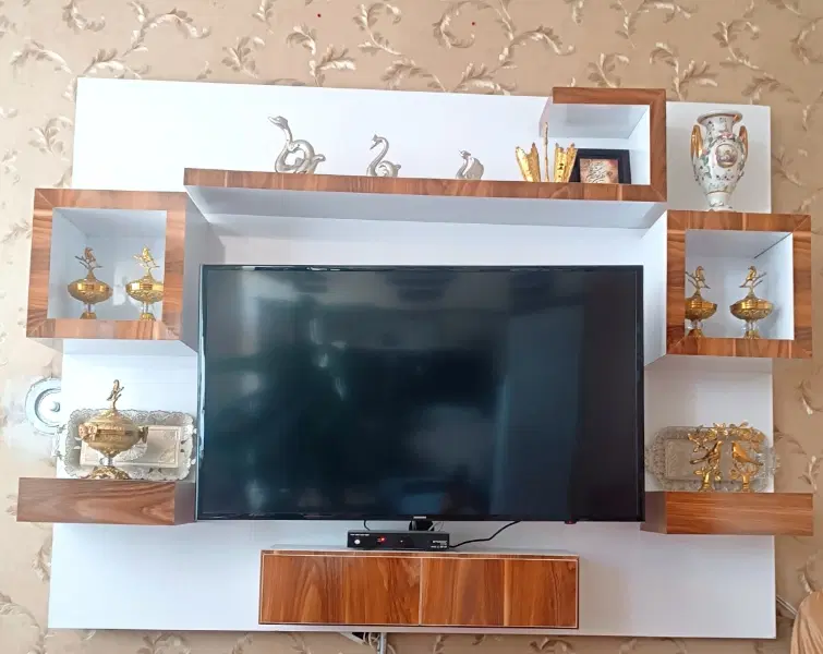 پشت TV|میز تلویزیون|اهر, |دیوار