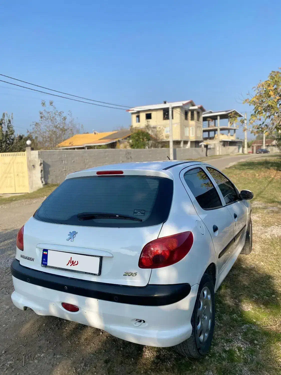 206 مدل ۹۷ تیپ پنج|خودرو سواری و وانت|تالش, هشتپر|دیوار
