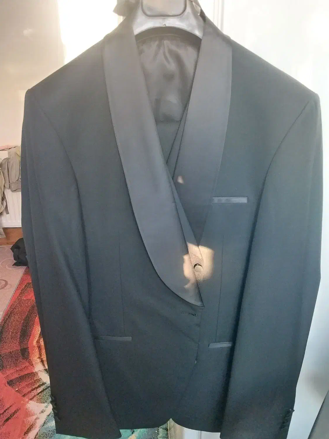 کت شلوار مشکی برند ترکیه|لباس|نوشهر, |دیوار