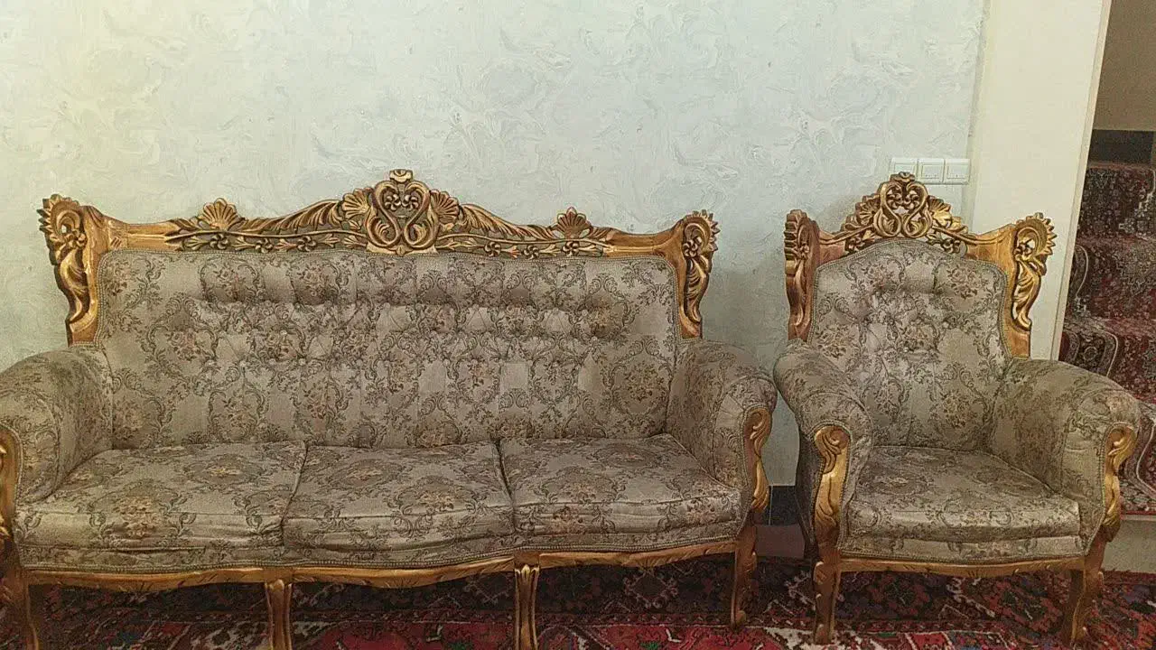 مبل سلطنتی|مبلمان خانگی و میز عسلی|مرند, |دیوار
