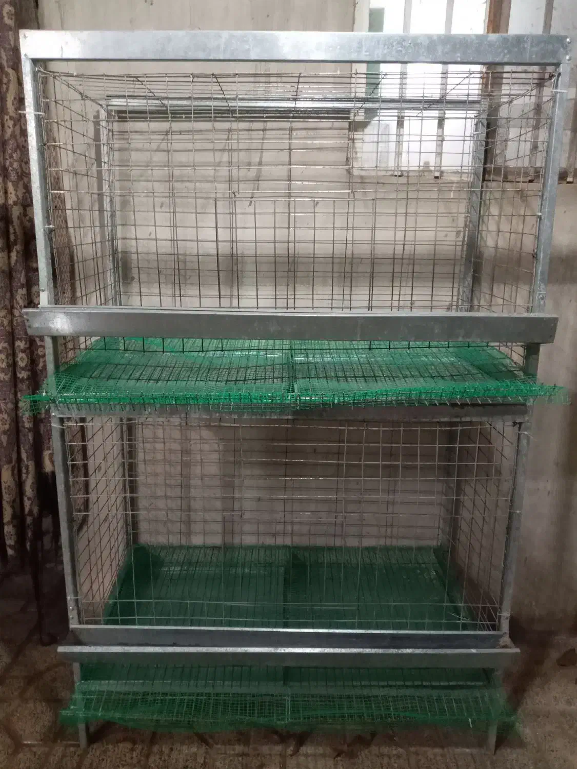 قفس مکانیزه مرغ و خروس|لوازم جانبی حیوانات|مبارکه, |دیوار