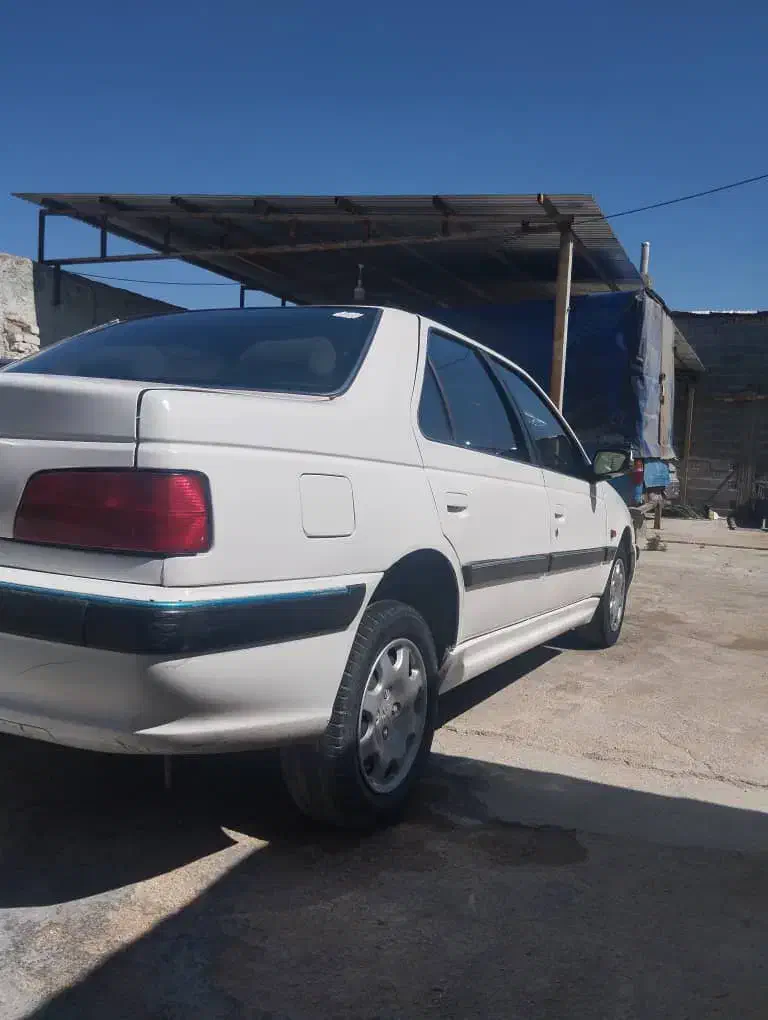 پژو پارس سفید مدل ۸۶|خودرو سواری و وانت|مرودشت, ثبت احوال|دیوار